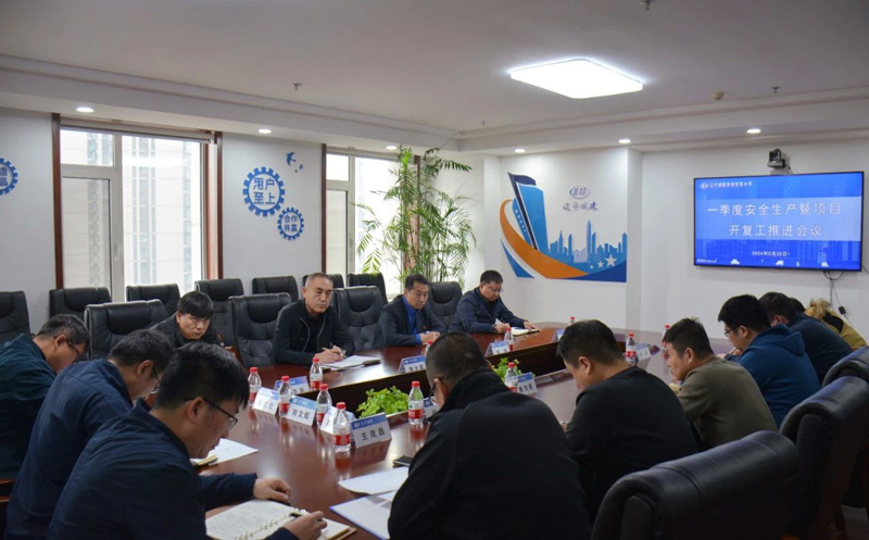 公司召开一季度安全生产暨项目开复工推进会议
