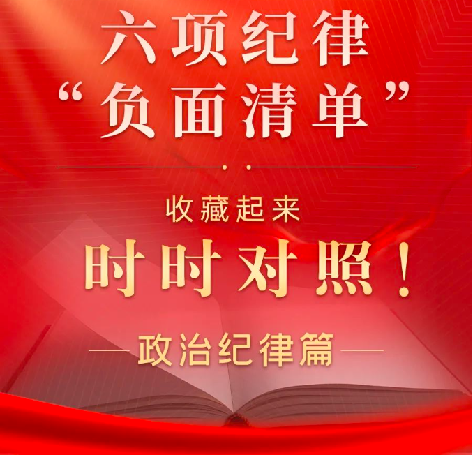 六项纪律“负面清单”之政治纪律篇